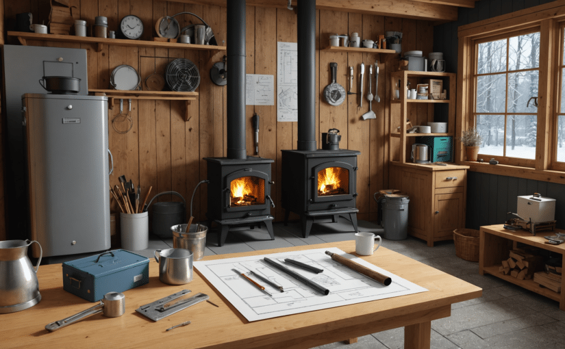 Transformez votre poêle à bois : Créez un récupérateur de chaleur en DIY