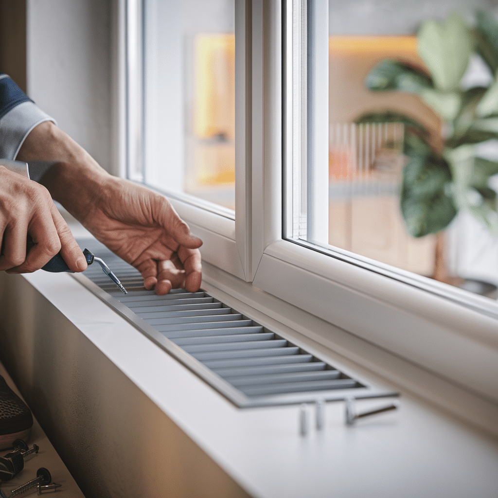 Guide Pratique Installer Une Grille D A ration Sur Votre Fen tre PVC