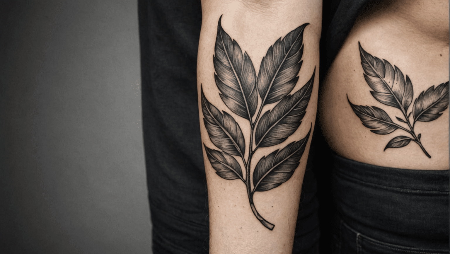 Tatouage de feuille de laurier : entre symboles et tendances