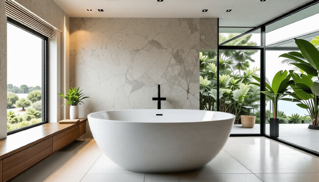 découvrez la baignoire semi ilot 170, un symbole de luxe et de confort qui embellira votre salle de bain. profitez d'un design élégant et moderne tout en savourant des moments de détente inégalés. transformez votre espace en un véritable havre de paix avec cette baignoire incontournable.