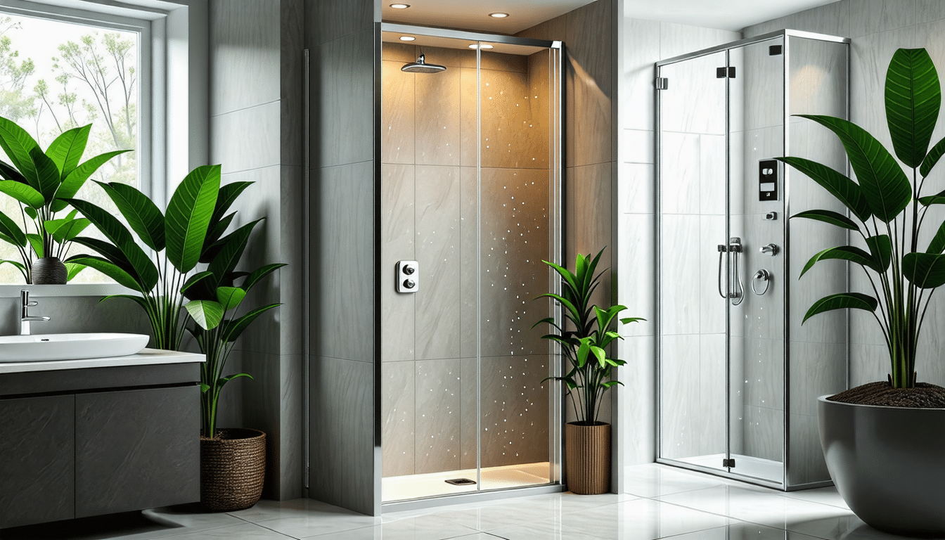 découvrez notre sélection de modèles de douches innovants qui allient design moderne et fonctionnalité pour transformer votre salle de bain en un espace élégant et pratique. trouvez l'inspiration pour vos projets de rénovation avec des solutions adaptées à tous les styles.