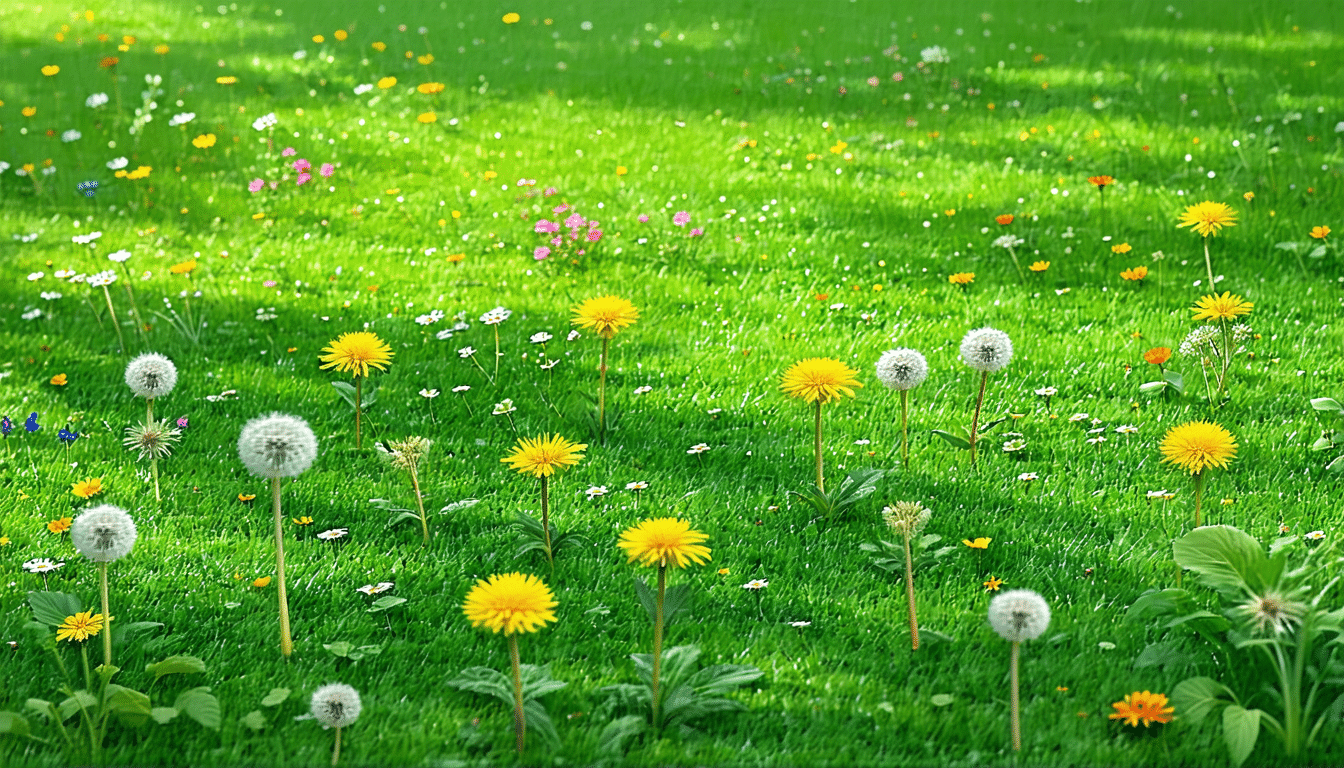Mauvaises herbes dans la pelouse ? Le meilleur moment pour les éliminer — free download