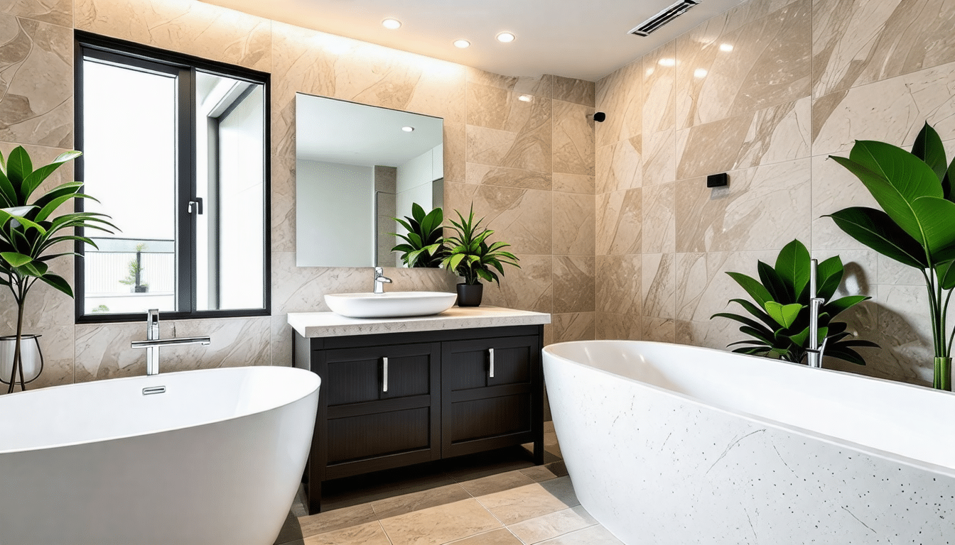 découvrez nos conseils pratiques pour transformer votre salle de bain en un espace moderne et fonctionnel. inspirez-vous de nos idées d'aménagement, astuces déco et choix de matériaux pour donner vie à votre projet de rénovation.