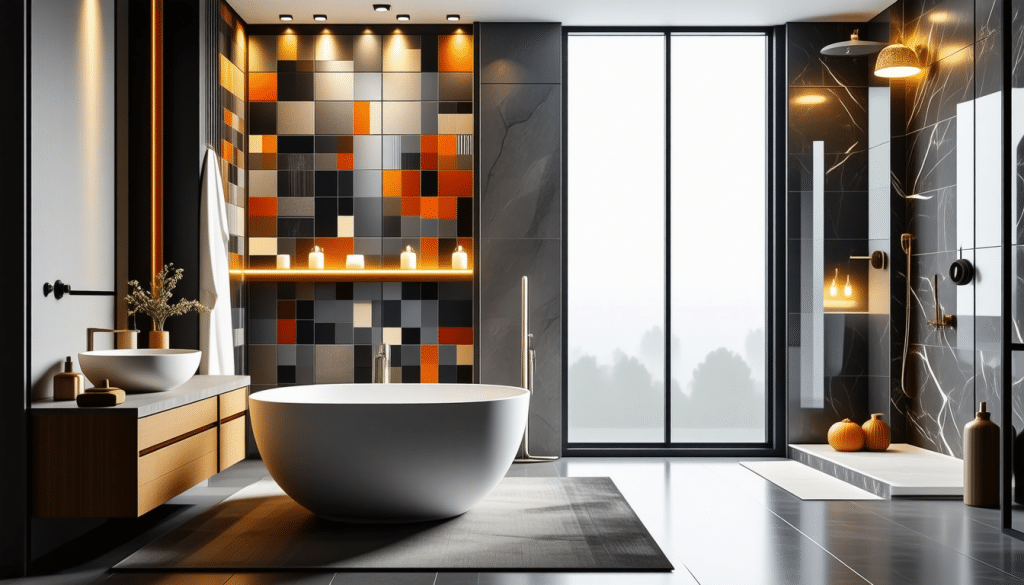 explorez des idées créatives et modernes pour le carrelage de votre salle de bain. transformez cet espace avec des designs uniques et tendance qui allient esthétique et fonctionnalité.