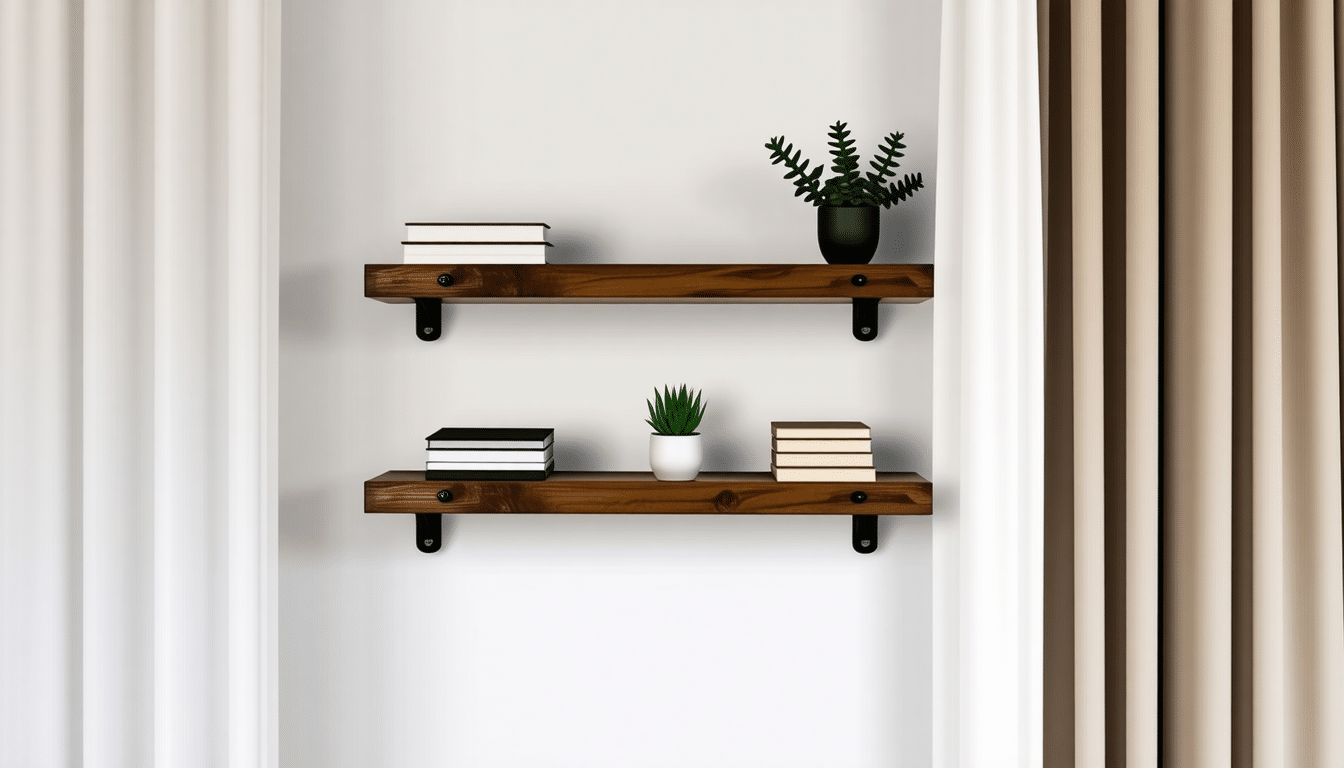 découvrez comment fabriquer facilement une étagère murale originale fixée sur un rideau pour optimiser votre espace tout en ajoutant une touche de décoration à votre intérieur.