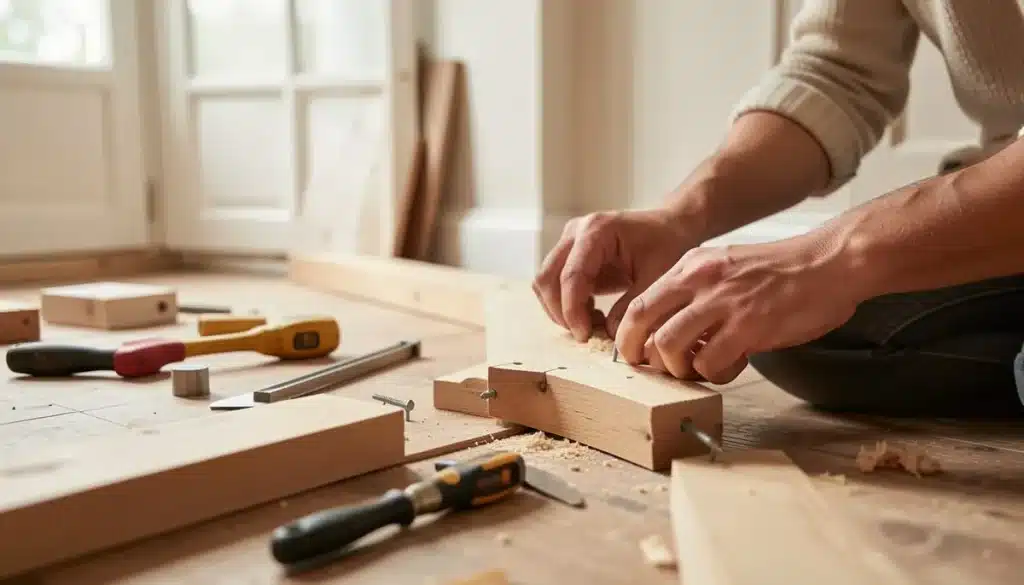 Comment enlever des plinthes en bois clouées ou vissées