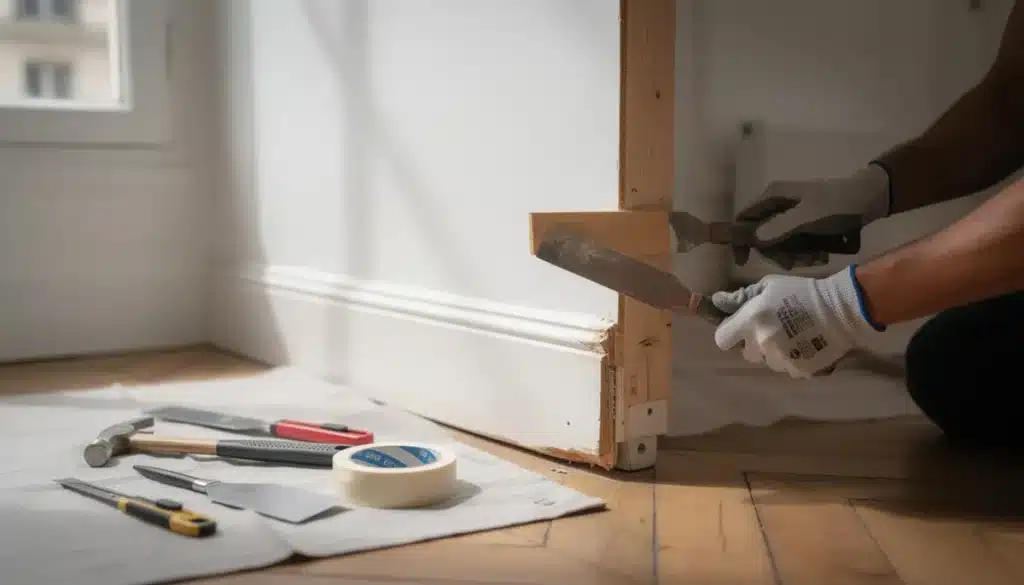 Comment enlever des plinthes en bois sans abîmer le mur