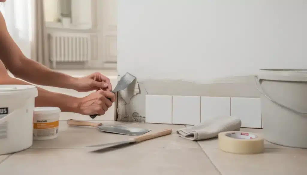 Comment enlever des plinthes en carrelage sans abîmer le mur