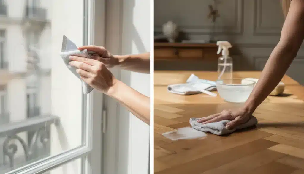 Comment enlever du collant sur une vitre, le bois ou le parquet