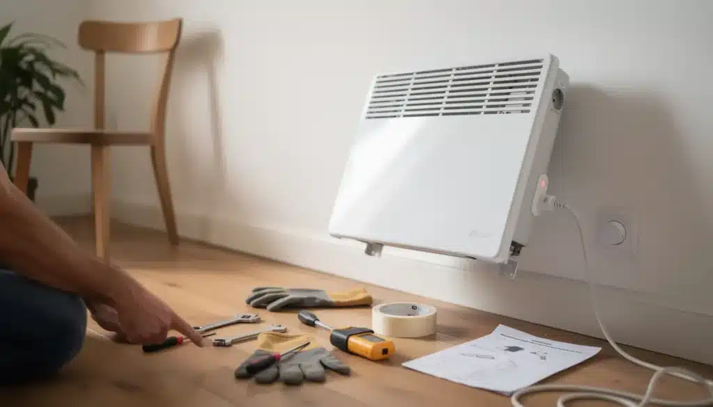 Comment enlever un radiateur électrique du mur en sécurité