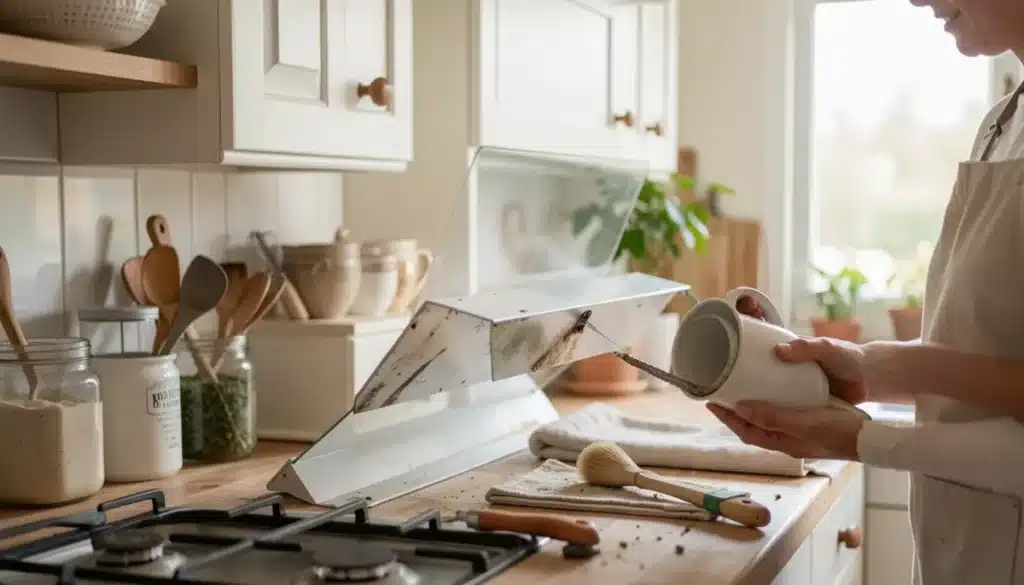 Comment enlever une hotte de cuisine