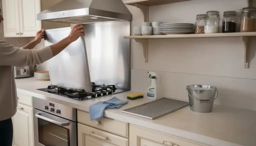Comment enlever une hotte de cuisine et bien la dégraisser
