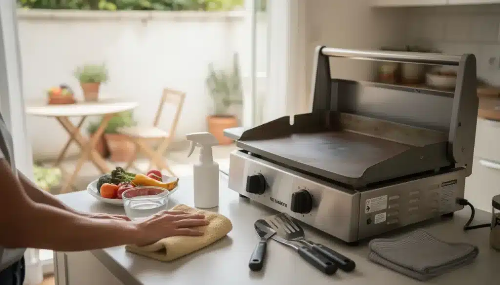 Enlever la rouille sur une plancha gaz et la protéger