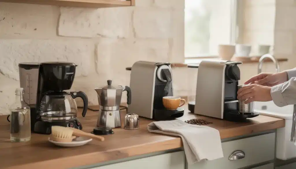 Nettoyer la cafetière : filtre, italienne, capsules ou grain