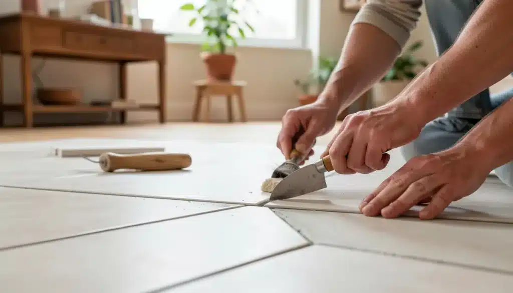 Comment rénover un vieux carrelage au sol
